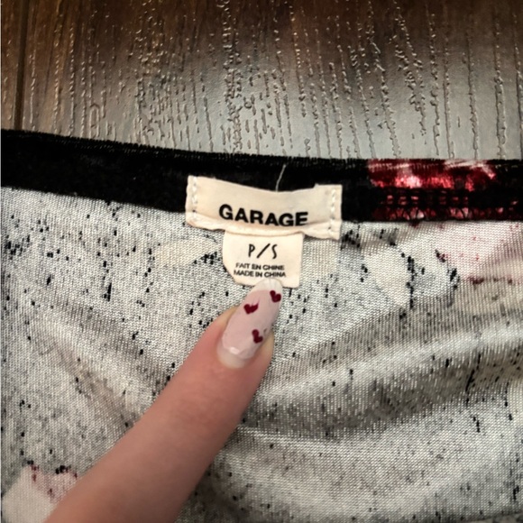 Garage off shoulder long sleeve - Picture 3 of 3